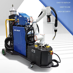 Robot collaboratif 6 axes facile à utiliser et à déplacer, chariot de soudage pour la soudure de l'acier au carbone et de l'acier inoxydable - Product Image 1