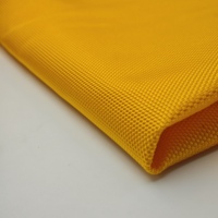 Tissu Oxford en nylon PA66 double couche 2520D, enduit de PU jaune, haute résistance à l'abrasion, résistant à l'eau, pour sacs tactiques et équipements de plein air
