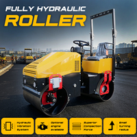 Mini-compacteur routier vibrant à double tambour pour la construction – Prix du compacteur routier