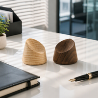 Diffuseur d'arômes en bois massif, diffuseur d'huiles essentielles en bois de hêtre et de noyer, décoration aromatique en bois pour la maison et la voiture