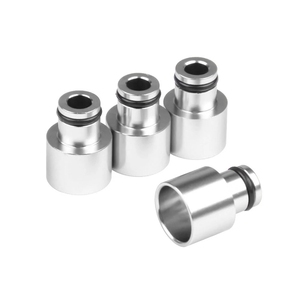 <span class=keywords><strong>Xavier</strong></span> Adaptadores de Inyectores de Combustible de Aluminio para Carreras, Mecanizados por CNC, 4 Piezas, con Tamaños Personalizables para B16/B18/D16 - Product Image 1