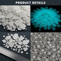Im Dunkeln Leuchtende Epoxid-Flocken UV-Beständig Wasserdicht Langlebiges Leuchtendes Aggregat für Epoxidboden Sichtbeton-Pflasterung