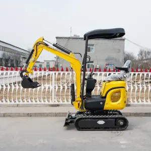 XN12-8 XN10-8 Mini Excavadora Digger Mini Rhinoceros 1 Ton Excavator Miniexcavadora China Mini Digger