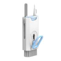 Kit de nettoyage électronique 8 en 1, brosse portable multifonctionnelle pour clavier, écouteurs, téléphone portable, ordinateur portable