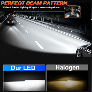KEBOSIED Coche luces LED decodificar H7 faros dobles de cobre de alta potencia 12V 24V General H4 - Product Image 6