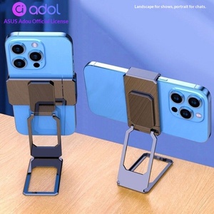 <span class=keywords><strong>Supporto</strong></span> per Telefono da Scrivania con Clip, Anello <span class=keywords><strong>Portatile</strong></span> Pieghevole Senza Adesivo, Rotazione a 360° - Product Image 2