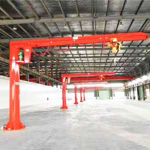 Kantilever lengan ayun Jib 500kg 800kg 1 Ton kolom lantai Jib Crane - Product Image 3