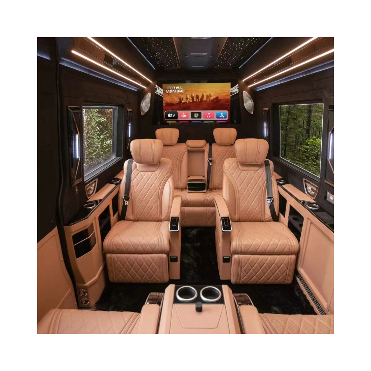 Mercedes Luxury Sprinter Custom VIP Auto Seats More