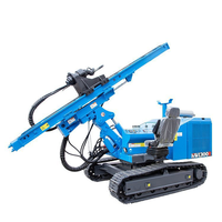 Foreuse rotative diesel haute performance avec boîte de vitesses PLC pour l'exploitation minière du charbon, mobile sur chenilles et roues, personnalisable, prix compétitif