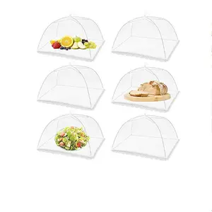 Katlanabilir yeniden kullanılabilir veranda böcek Net Pop-Up şemsiye ekran çadır yemek örtüsü mesh gıda çadır barbekü piknik partiler kamp
