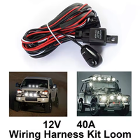 Kit de câblage pour barre lumineuse LED de voiture, accessoires pour feux tout-terrain, barres lumineuses, feux antibrouillard, feux de route, projecteurs