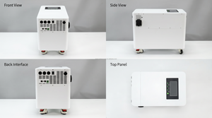ระบบโซลาร์เซลล์ออลอินวัน 12KWh 6KWh 6KW พร้อมอินเวอร์เตอร์ไฮบริด 6KW PV แบตเตอรี่ LiFePO4 51.2V 119Ah 8000 รอบการใช้งาน ระบบ Plug and Play เครื่องกำเนิดพลังงานแสงอาทิตย์ - Product Image 4