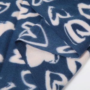 Cozy Heart Print Wool Blend Scarf for Women 70x180cm Soft Fringed Shawl Warm Fashion Wrap for Autumn Winter - Product Image 4