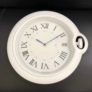 Luxury Quartz Analog Metal <b>Wall</b> <b>Clock</b> with Needle Display Radio Calendars for Living Room Home Decor-Contemporary <b>Design</b> - Product Image 1