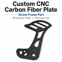 Fabricant de plaques en fibre de carbone sur mesure en gros, plaque en fibre de carbone composite 3K Twill découpée avec précision par CNC pour cadre aérospatial