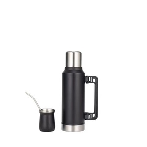 Termo de Acero Inoxidable 304 de 230 ml, Ligero y Ecológico, para <span class=keywords><strong>Mate</strong></span> Argentino, con Pajita, Aislado al Vacío, para Bebidas Calientes/Frías - Product Image 5