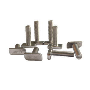สกรูหัวค้อนแบบพิเศษ M8 ชนิด T Bolts รุ่น 28/28 ทำจากสแตนเลส 316 304 - Product Image 1