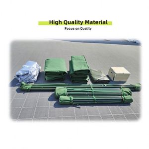 Nueva Carpa de Camping de Lujo Grande para Exteriores, para las Cuatro Estaciones, Cómoda, para 20 Personas, con un Dormitorio, Lona Verde Militar, Impermeable, CE/ISO - Product Image 4