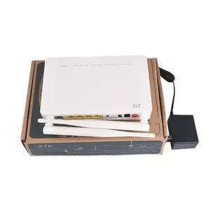 ZXA10 ZTE ดั้งเดิม F660 GPON ONU 660 4 LAN พอร์ตและ1pot WiFi F601 F643 F401เฟิร์มแวร์ภาษาอังกฤษ F673คล้ายกัน