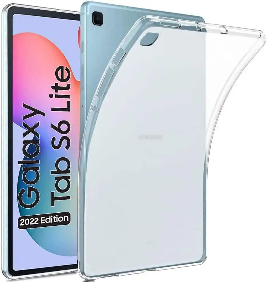 Custodia in TPU trasparente e morbida per Samsung Galaxy Tab S6 Lite 10.4 2020 custodia universale P610 P615