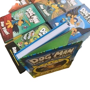 2025 Penjualan Langsung Pabrik Pulida Set 18 Buku Komik Sampul Keras Berwarna Dog Man Buku Cerita Bergambar untuk Anak-Anak - Product Image 2