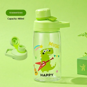 Customized Children's Cartoon Plastic Water <b>Cup</b>, Outdoor Portable and Sealed Leak Proof <b>Straw</b> <b>Cup</b> - Product Image 2