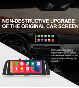 宝马5系F10 F11 NBT CIC头单元无线有线CarPlay安卓自动屏幕全球定位系统通用串行总线全球定位系统呼叫的10.25英寸原始设备制造商 - Product Image 3
