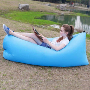 トレンディでモダン、シンプルなインフレータブルソファ、怠け者用屋外ビーチエア寝袋、ポータブルベッド - Product Image 3