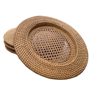 Placas de cargador de ratán, Mantel Individual de ratán - Product Image 1