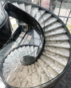 Lusso italiano Arabescato bianco lastra di marmo naturale Arabescato Matelria lucidato pavimento della parete della cucina - Product Image 6