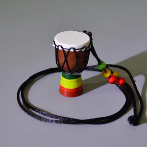 Toy musical instrument model African <b>drum</b> decorative item gift percussion instrument accessory musical gift pendant - Product Image 3
