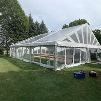 Tentes de réception en aluminium pour 500 personnes, tentes pour événements plus importants, tentes pour événements, 100 invités, extérieur, très résistantes, 10*20, tente de mariage