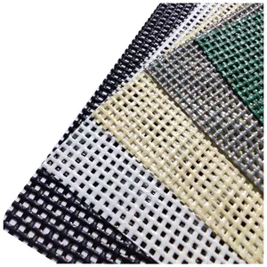Rouleau de tissu en vinyle à mailles revêtues de PVC, bâche de haute résistance pour 1 pièce