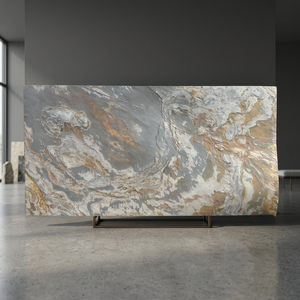 Revêtement mural souple en pierre d'ardoise blanche S. White, finition naturelle légère, pour décoration intérieure et extérieure. - Product Image 1