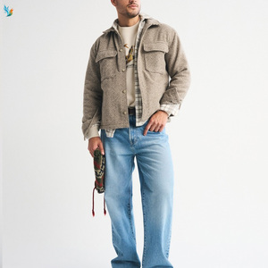 Giacca Casual da Uomo Stile Americano, Ampia e Comoda, con Tasche Multiple, per Autunno e <span class=keywords><strong>Inverno</strong></span> - Product Image 6