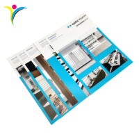 Impression de brochures, dépliants et flyers commerciaux en papier couché brillant A4, couleur personnalisée