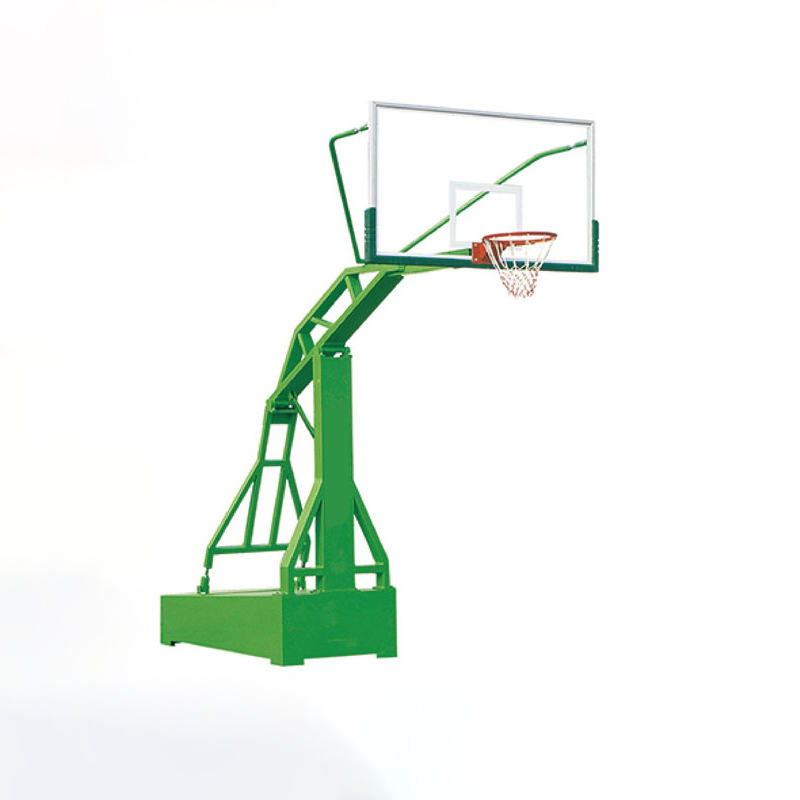 High Quality Movable Basketball Hoop Stand with Steel Backboard Rim Outdoor Play Sport Equipment for Garden Supplies