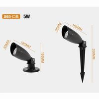 5W COB LED Paysage Extérieur Étanche Parc Jardin Arbre Spike Spot Light
