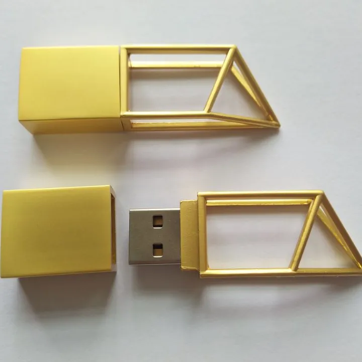 2023 New bạc/vàng kim loại USB 2.0 3.0 thanh Bộ nhớ