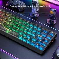 Cyberpunk Forged Carbon-Fiber-Pattern Model Keycap Made China Blister-Packed Cross-Border Bestseller English Japanese Russian