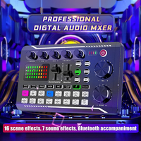 Smart F998 USB Externe Soundkarte für Laptop-Audio-Schnitts telle mit Rausch unterdrückung für Live-Broadcast-Gesang für mobile Computer