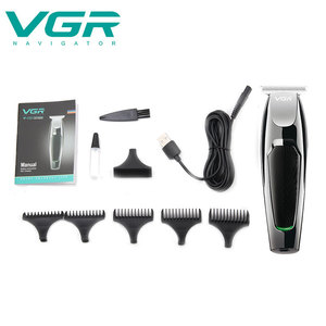 VGR V-030 Barbero de metal recargable profesional Uso Cortadora de cabello eléctrica Cortadora de cabello inalámbrica - Product Image 3