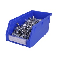 Contenedor de Almacenamiento Industrial de Plástico Resistente, Antiestático, ESD Seguro, Ahorra Espacio, Duradero, de Alta Calidad para Logística