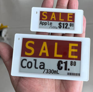 ป้ายราคาอิเล็กทรอนิกส์สำหรับตู้จำหน่ายสินค้าอัตโนมัติ ระบบ ESL สำหรับซูเปอร์มาร์เก็ต ป้ายราคาดิจิทัลแบบ E-Paper - Product Image 1
