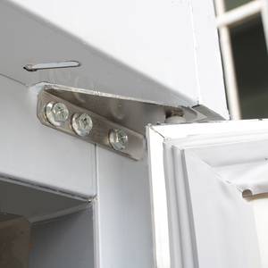 Tủ lạnh thẳng đứng bằng thép không gỉ thương mại với cửa đôi trên và dưới, tủ đông dọc hoặc tủ lạnh trên bánh xe - Product Image 2