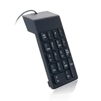 Kabel gebundene USB-Ziffern tastatur Schlankes Mini-Nummern pad Digitale Tastatur 18 Tasten für Laptop-PC Desktop-Notebook und mehr