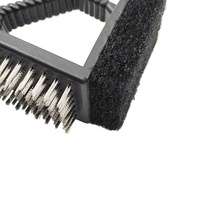 Brosse de nettoyage multifonction 3 en 1 pour Barbecue, brosse pour Grill et grattoir à domicile, amélioration de la cuisine, livraison gratuite