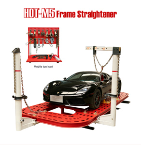 Gran oferta, máquina de marco de reparación de automóviles de 15 toneladas, equipo de tracción de coche, enderezador de vehículos para taller - Product Image 2