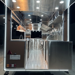 Camion de restauration OEM personnalisé avec cuisine complète à vendre, remorque de restauration rapide, frites, cuisine mobile de rue - Product Image 3