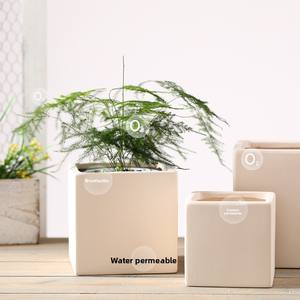 P190 Pots de <span class=keywords><strong>fleurs</strong></span> bon marché, design dégradé personnalisé, pots de <span class=keywords><strong>fleurs</strong></span> givrés pour plantes succulentes, pour décoration de salon et de maison - Product Image 3